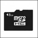 Paměťová karta Micro SDHC 8GB + adaptér SD