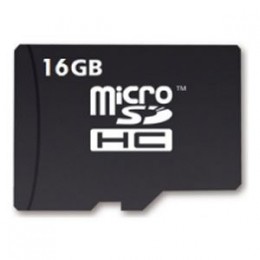 Paměťová karta Micro SDHC 16GB + adaptér SD