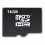 Paměťová karta Micro SDHC 16GB + adaptér SD