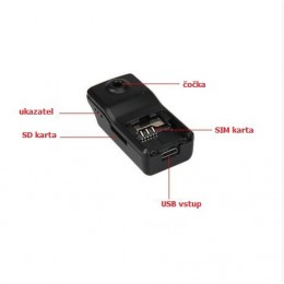 Elektronický alarm GS-01 - SMS příkaz FOTO+VIDEO ihned v MMS