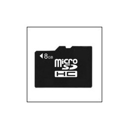 Paměťová karta Micro SDHC 8GB + adaptér SD