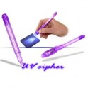 UV pero s neviditelným inkoustem a integrovaným UV světlem