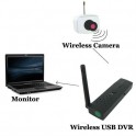 Bezdrátový USB DVR Video/Audio přijímač
